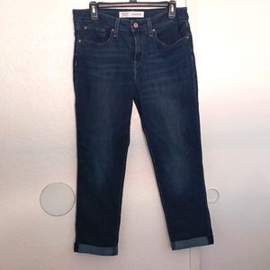 Levi Strauss-Mid Rise Boyfriend Jean,Size 10